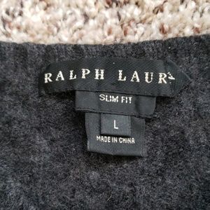 Ralph Lauren Sweaters - Ralph Lauren cashmere dark grey cable sweater Ralph Lauren Sweaters - Ralph Lauren cashmere dark grey cable sweater